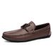 Men's Doudou Shoes Casual Leather Shoes Soft-soled Loafers Men's_vogvips.com