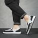 New Spring/Summer One Step Lazy Breathable Low Top Casual Board Canvas Men's Old Beijing Cloth Shoes_vogvips.com