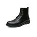 European Warm Series Thick-Soled Casual Martin High-Top Height-Increasing Leather Autumn Winter New Trendy Motorcycle Men's Boots_vogvips.com