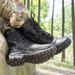 Combat Boots Men's Outdoor Tactical Boots High-top Side-pull Training Boots Wear-resistant Expansion Desert Boots_vogvips.com