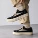 2024 Spr New Niche Suede German Train Student Couple Shoes Men's Casual Thick-Soled Sneakers Sports Height_vogvips.com