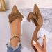Women’s Shoes Kitten Heel French Style Pointed High Heel Women's Shoes Summer Style Fashion Trend All Match Casual Women's Shoes_vogvips.com