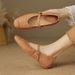 Retro French Mary Jane Strap Super Women's Shoes, 2024 New Summer Soft Sole Flat Heel_vogvips.com
