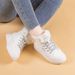 2025 New Winter High-Top Thick-Soled Sneakers Non-Slip Wear-Resistant Warm Casual Shoes For Women With Fleece And_vogvips.com