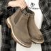 American Slip-On Martin Men's British Style Versatile Zipper Mid-Cut Short Boots_vogvips.com