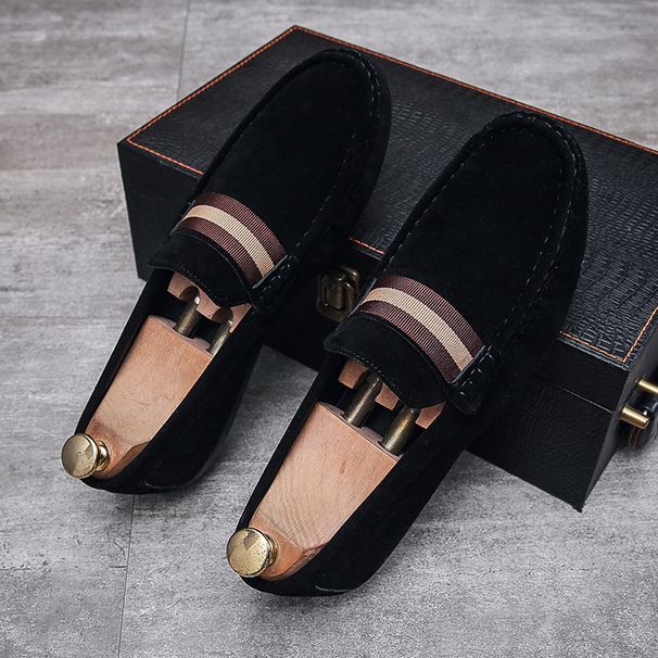 2025 Spring New Men's Casual Loafers Business Trend Soft Soled Driving Shoes_vogvips.com