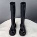 Black For Women 2024 New Autumn Winter Korean Slimming Height Increasing British Style Thick Sole Long Boots_vogvips.com