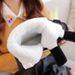 Winter New Waterproof Anti-Slip For Women, Fleece-Lined, Thickened, Warm Mid-Calf Boots, Thick-Soled Snow Shoes, Women's_vogvips.com