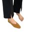 Tty Genuine Leather Square Toe Shallow Mouth Flat 2024 New Spring Loafers Soft Sole Slip-On Women's Shoes_vogvips.com