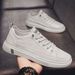 Summer New Breathable Waterproof Small White Men's And Versatile Sports Casual Board Shoes, Trendy Shoes_vogvips.com
