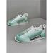 Men's Versatile Slip-On Low Top Fashion Sneakers Rhinestone Summer 2024 White Casual Shoes_vogvips.com