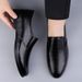 Leather Shoes Men's Casual Shoes Leather Men's Leather Shoes Soft Men's Shoes Doudou Shoes Men's_vogvips.com