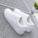 Sneakers Women 2021 Spring And Autumn New Fashion Flat For Students Breathable Women's Internet Celebrity Casual White_vogvips.com