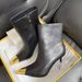 2025 Autumn Winter New Women's Short Metal Iron Toe Black Sexy Fashion Thin Versatile Side Zipper High Heel Boots_vogvips.com
