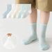 5 Pairs Cotton Childr Mesh Socks Soft Thin Spring Summer Kids Baby Solid Color Sock Boys Girls Breathable Casual_vogvips.com