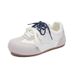 Lightweight Retro German Training Little White Shoes Female Student Flat Casual Shoes Street Shoes_vogvips.com