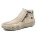 Fleece Martin Boots Men's Large Size Men's Shoes High Top Wear-resistant Men's Boots Outdoor Casual Shoes Warm Cotton Shoes_vogvips.com