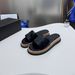 Cross-Border Supply Version~New-Style Pearl Suede Thick-Soled Slippers 2026 New Model Round Toe Large Buckle Casual_vogvips.com