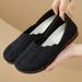 Women's Casual Shoes One-pedal Mother Shoes Lazy Shoes Light And Comfortable Feet Women's Single Shoes_vogvips.com