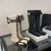 Niche Design Women's High-Top Sports 2026 Early Autumn New Versatile Square-Toed Long Boots, Retro Lace-Up Riding Boots_vogvips.com
