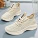 Women's 2025 Summer Fashion Single Mesh Breathable Soft Soled Running Casual Sports Shoes_vogvips.com