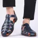 Sandals 38 48 Large Size Men's Outdoor Non Slip Beach Flat Casual Shoes Summer Fashion Business Formal Sandale Homme_vogvips.com