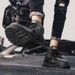New Leather Spring Men's Shoes High-top Men's Heightening Tooling Martin Boots_vogvips.com