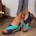 Women's Shoes New Summer Casual Beach Shoes Velcro Slippers Women_vogvips.com