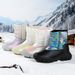 Winter Children's Fleece Thickened And Warm Outdoor Sports And Leisure High-top Snow Boots_vogvips.com