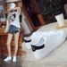 2025 Summer New White Sneakers For Women, Internet Celebrity Korean Style, Student Lace-up Flat Sports Casual Shoes 6608_vogvips.com