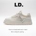 Casual Style Men's Breathable Dad Shoes, Thick-Soled Low-Top Lace-Up Sneakers, Versatile And Comfortable Trendy Shoes_vogvips.com
