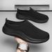 Men's Wedge Premium Slippers Vintage Anti-slip Casual Female Platform Retro Shoes Plus Size Orthopedic Diabetic Sandals_vogvips.com