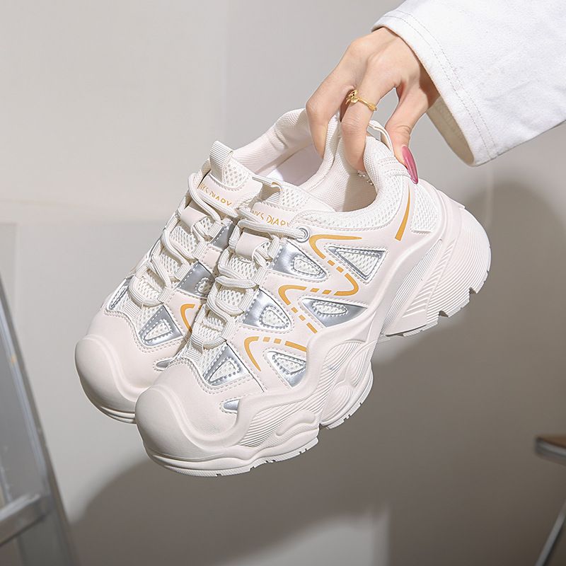 Canvas Shoes Schoolgirl Versatile Thick Baseplate Shoes Casual Shoes_vogvips.com