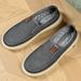New Deigner Male Loafer Solid Color Leather Caual For Men Soft Sole Moccain Fahion Slip On Shoe Man Buine_vogvips.com