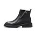 European Warm Series 2025 Autumn New Men's Workwear Mid-Heel Square Flat Toe Mid-Cut Low-Cut Side Zipper Martin Boots 4512-R_vogvips.com