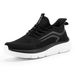 Thick Sole Running Shoes Men's Cushioned Lightweight Wide Fit With Arch Support For Swollen Feet Outdoor Sneakers_vogvips.com