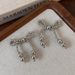 High Grade Pearl Bow Circle Tassel Shoe Buckle Pendant Fashionable Small Fragrance Style Shoe Accessories_vogvips.com