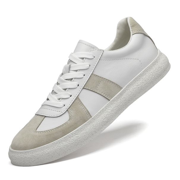 Invisible Height Increasing Training Shoes Men's Irst Layer Cowhide Comortable Lace Up Board Shoes Genuine Leather Business Casual Cowhide Sot Sole_vogvips.com