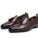 Euro Step Spring Summer New British Style Loafers Tassel Genuine Leather Breathable Business Casual Shoes Men's Slip-On_vogvips.com