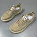 Men's 2025 New Summer Breathable Thin Board Knitted Fabric Mesh Casual Sports Wear Resistant Versatile Trendy Shoes_vogvips.com