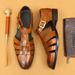 Sandals Men's summer first layer cowhide business casual shoes to wear sandals_vogvips.com