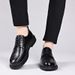Leather Formal Wear 2026 Spring/summer New Business British Style Soft Soled Breathable Hollow Men's Casual Shoes_vogvips.com