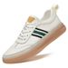 Men's Leather Shoes Irst Layer Cowhide Sot Sole White Shoes Sports Leisure Breathable Board Shoes_vogvips.com