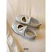 2025 New Puff Single For Women Cross Strap Light Color Small Leather Summer Dress Flat Shoes_vogvips.com