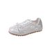 Bowknot Soft Bottom Flats Pink Ballet 2025 Spring Summer New Casual Multifunctional German Training White Women's Shoes Wear Comfortable Lightweight_vogvips.com
