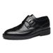 TerraStride New Men's Korean Style Youth Trendy Fashion Versatile Trend Office Work Business Formal Leather Casual Single Shoes_vogvips.com