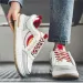 Men Running New Design Low Top Sports Mesh Clunky Shoes Free Shipping_vogvips.com
