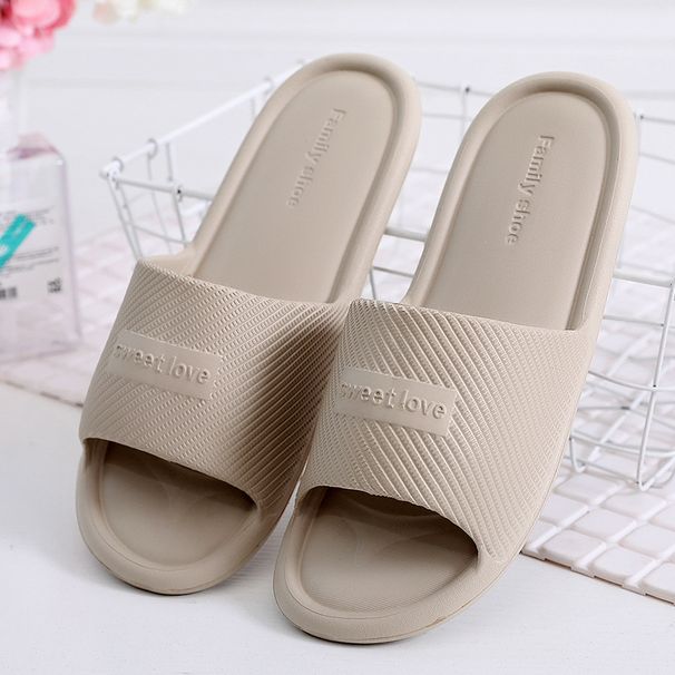 Unisex Home Sandals Women Men Slippers Flat Shoes Bathing Non-slip Flip Flops Fashion Lovers Indoor Floor Zapatillas De Hombre_vogvips.com