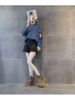 Frosted Leather Leather Martin Boots Women's Retro Locomotive Short Tooling Boots British Versatile Women's Boots_vogvips.com