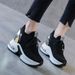 2025 Spring Summer New Dad Shoes For Women, Breathable Mesh Casual Thick Sole Hidden Heel Sequin White Sneakers_vogvips.com